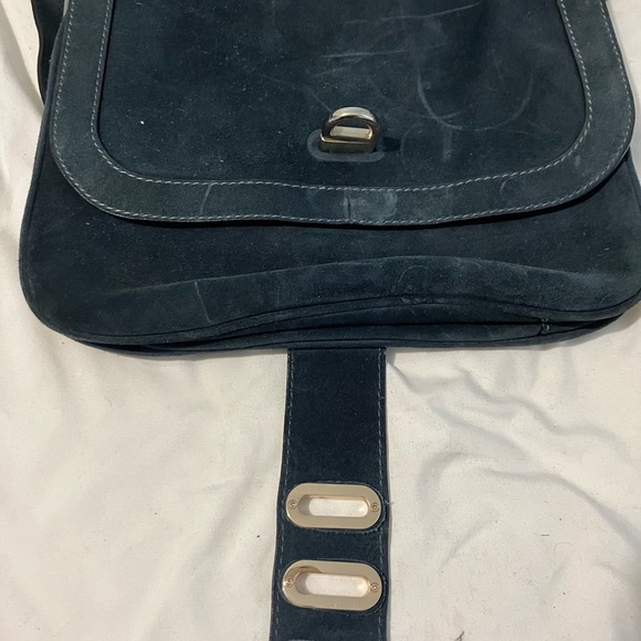 Tila March Paris Manon Postman Ash Blue Messenger Bag - Picture 4 of 8